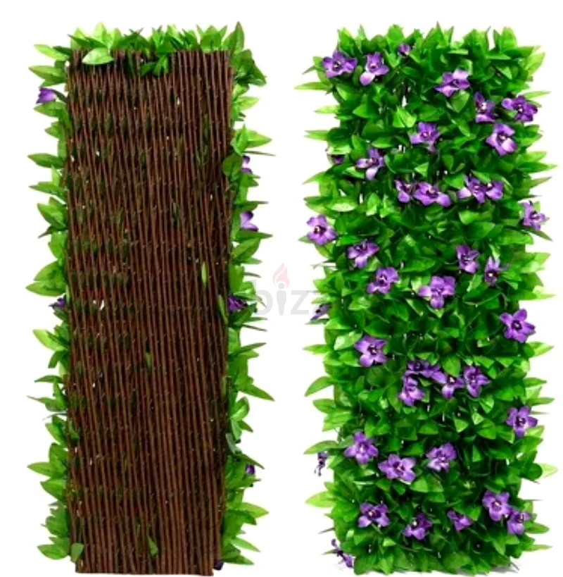 Lush Green Artificial Garden Fence Panels for a Stunning Outdoor Look63220321618819111
