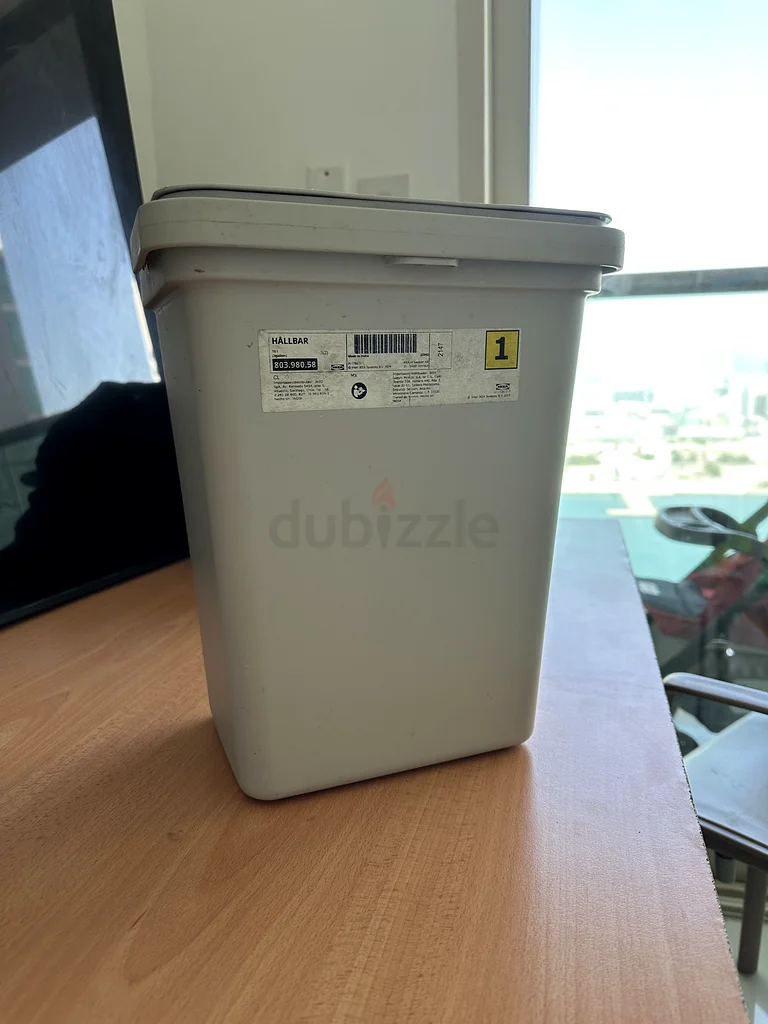 Ikea 10l gray color dustbin63216838859139113