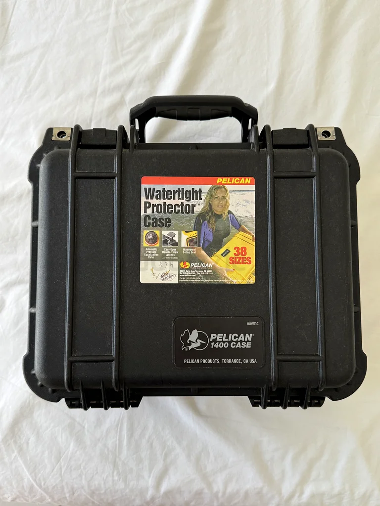 Boating Watertight Hard Case with Foam Insert - Black63241122678273110