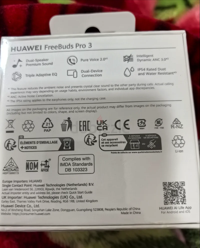 Experience Immersive Sound with HUAWEI Buds Pro 3!63261280046339111