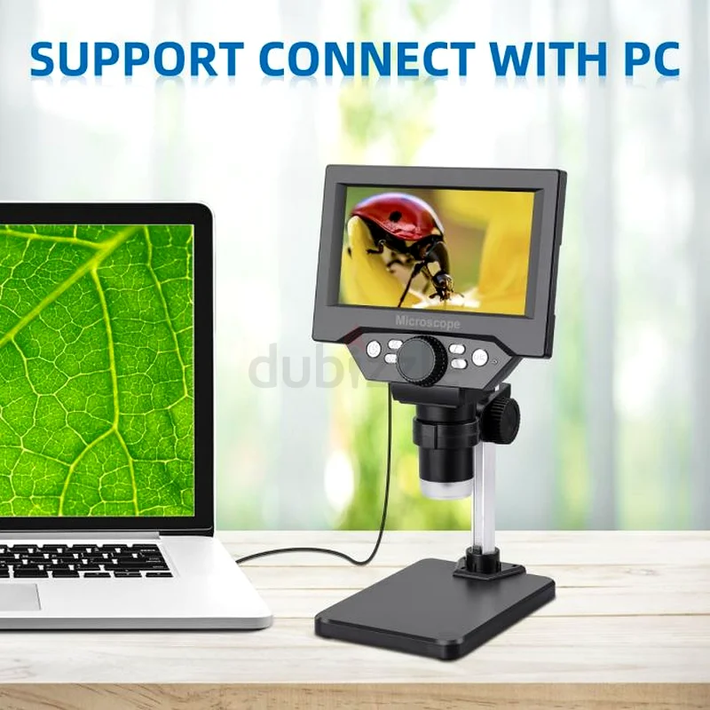 Koolertron 5.5 LCD Digital USB Microscope 8MP 1-1000X Magnification Handheld Camcorder Video Record63173508329602114
