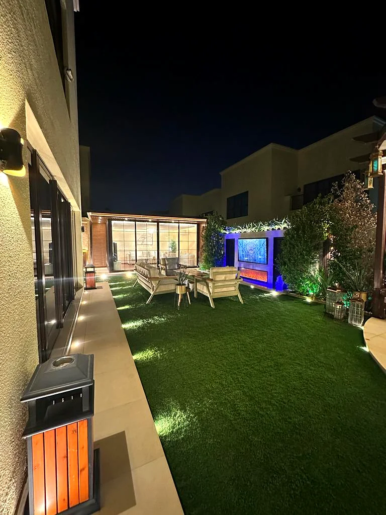 For rent Furnished UPGRADED villa next to nad al sheba mall in nad alsheba villas63130075211137112