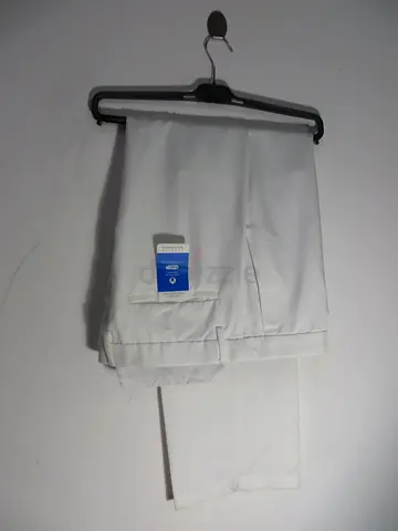 MENS WHITE GOLF GREG NORMAN TROUSERS