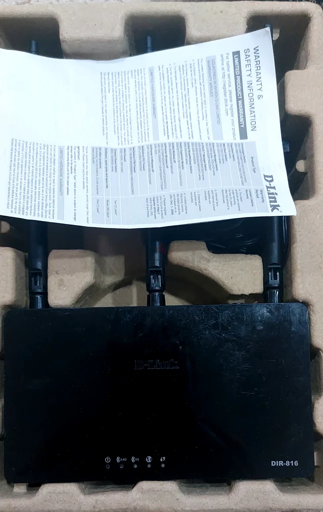 D-Link, DIR-816, Wireless AC750 Dual Band Router63256070531201112