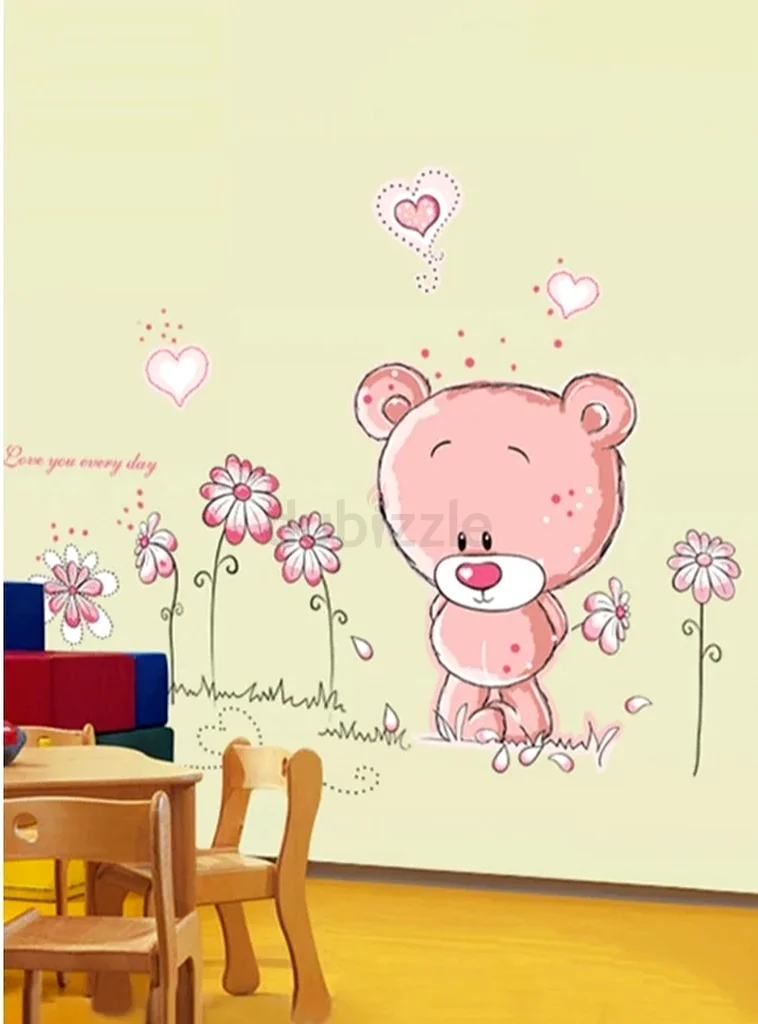 Cute Baby Cartoon Wall Stickers - Perfect for Nursery Decor!63207398570499113