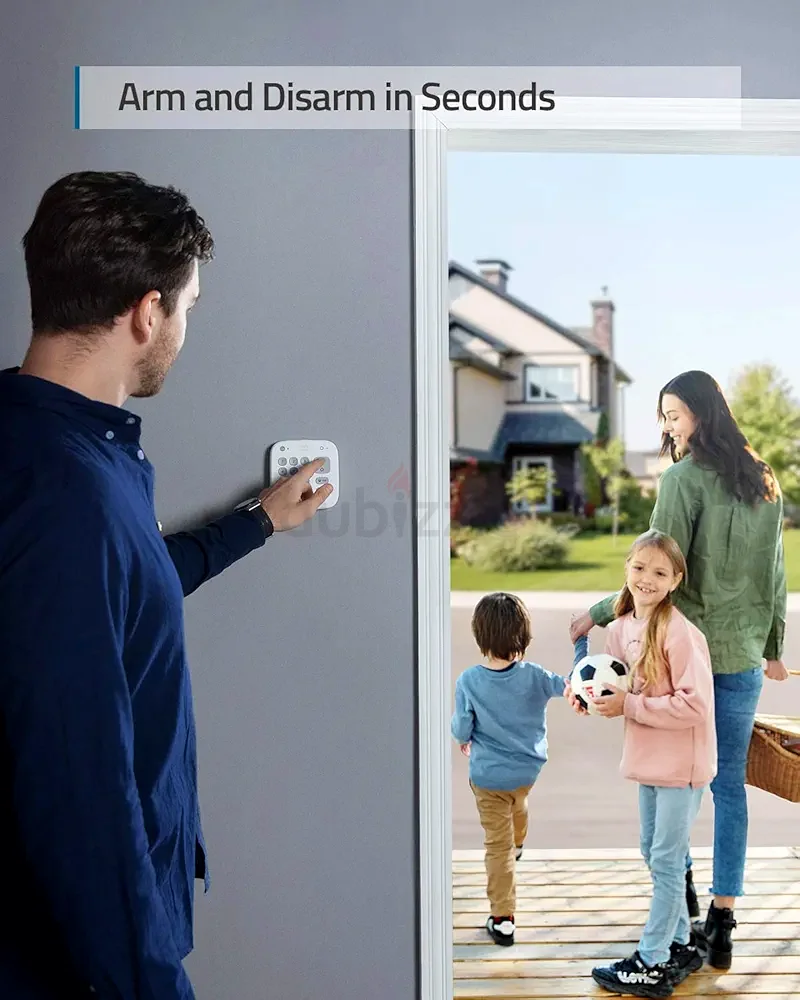 eufy Security Keypad, Home Security System, Home Alarm System, 180-Day Battery, Home  Away Security63262392838530111