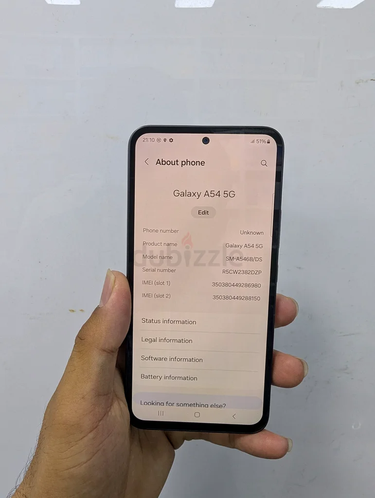 Galaxy A54 5G storage 6/128GB 2sim63180842336386113