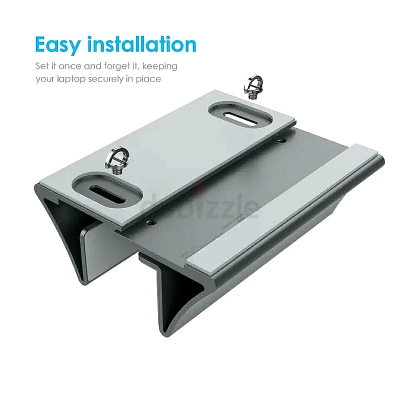 حامل سطح مكتب رأسي من الألومنيوم لتوفير المساحة من LENTION، متوافق مع MacBook Air/Pro 13 و1563256063986433113