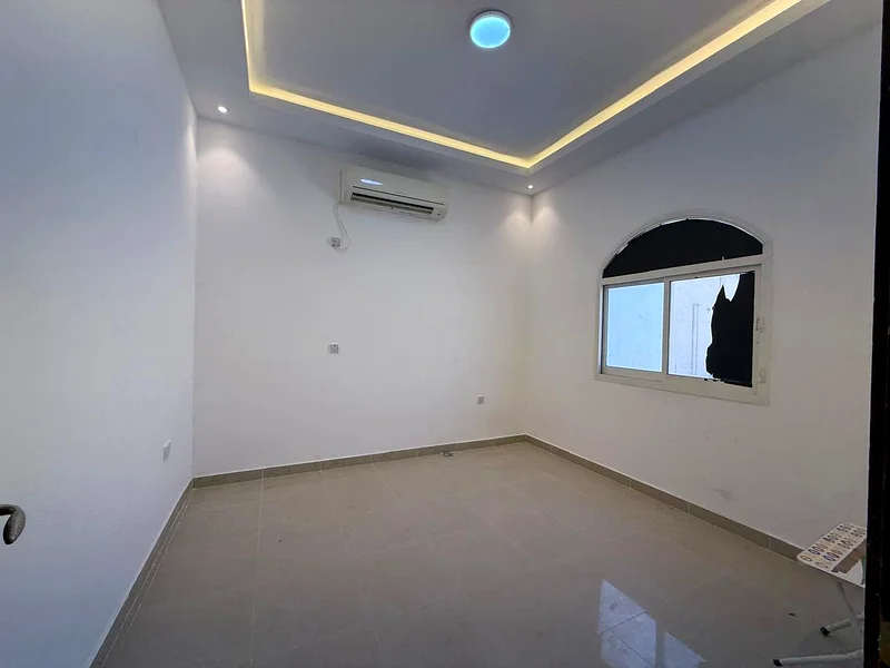 Good looking 3 bed room Mulhaq with private front yard near to market at al Falah City63165699977731111