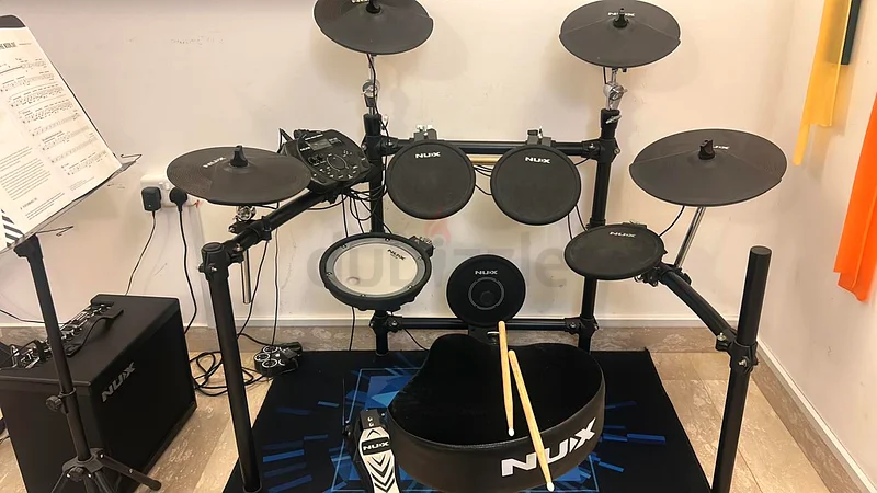 NUX Electronic Drum Set - Perfect for Any Musician!632301881303061111