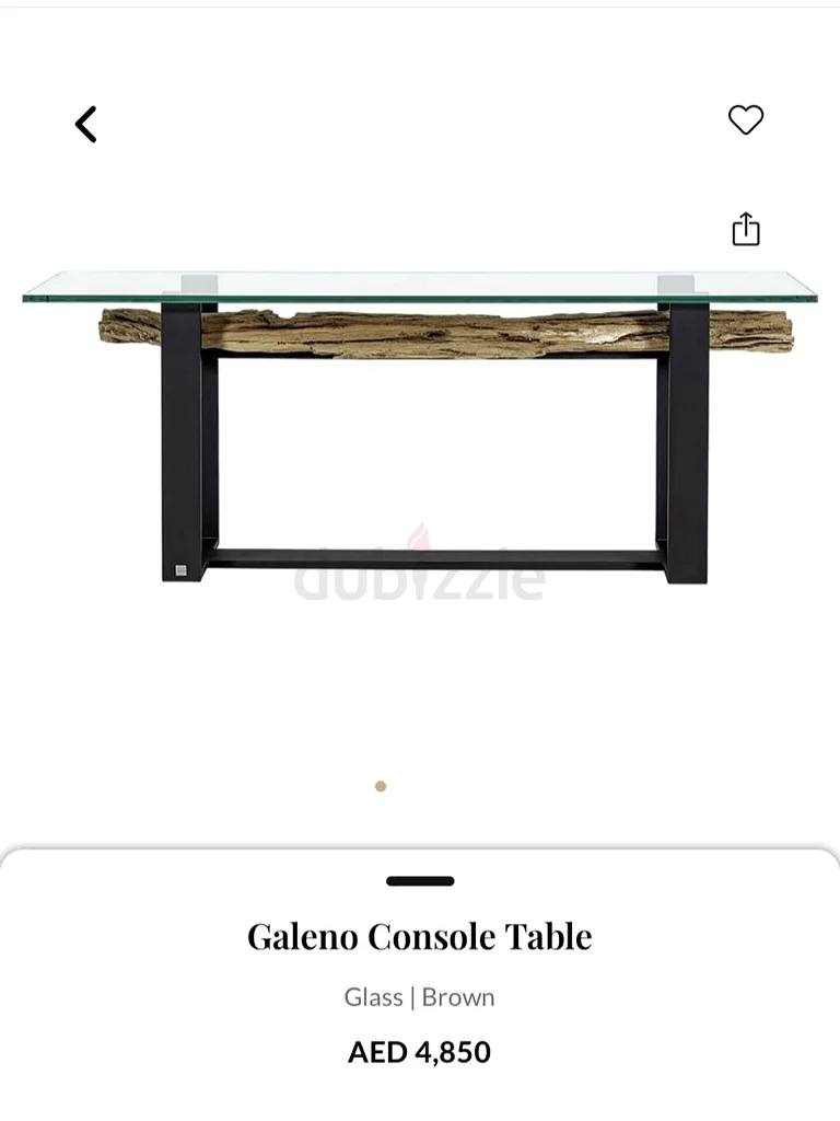 Marina Home Railway Wood Galeno Console63225745478914112