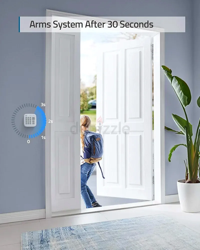 eufy Security Keypad, Home Security System, Home Alarm System, 180-Day Battery, Home  Away Security63262392838530113