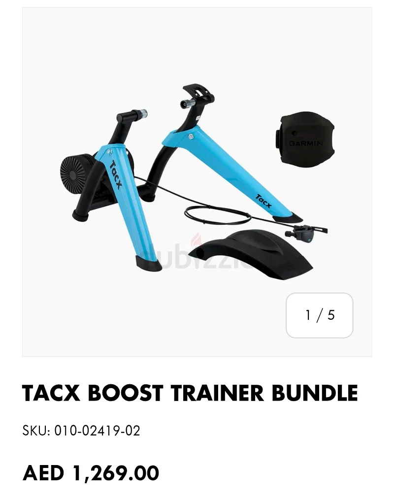 Tacx Boost indoor cycle trainer63246247317891111
