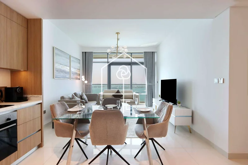 Full Palm View | Largest Layout | Fully Furnished Apartment for Rent in Beach Vista, EMAAR Beachfront63733502104835110