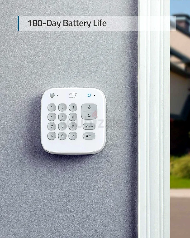 eufy Security Keypad, Home Security System, Home Alarm System, 180-Day Battery, Home  Away Security63262392838530112