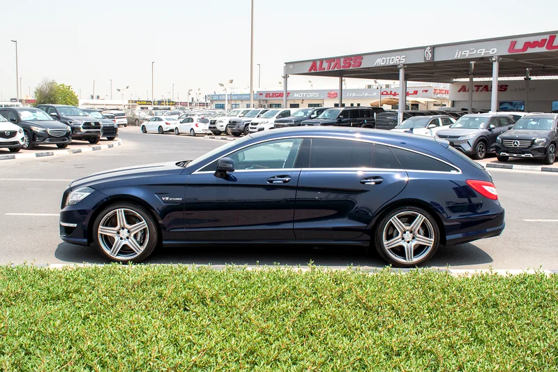 2013 - بنز CLS63 شوتينج بريك - حالة جديدة تمامًا - فقط 31,000 كم63164313523329114