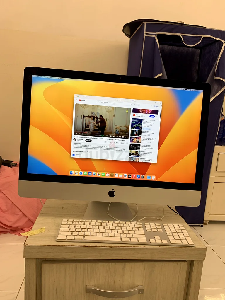 Apple imac core i5 2015 5k Retina graphic 2 gb ram 16 gb ssd 256 plus HDD Hard.63167580819459111