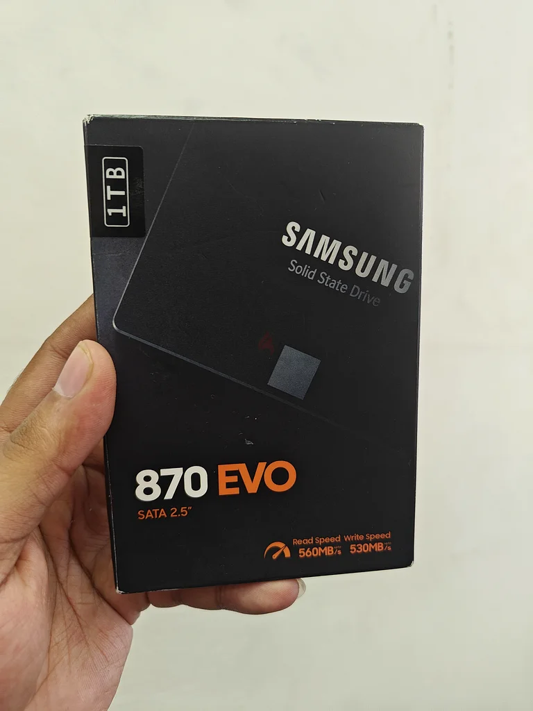 سamsung 870 EVO 250 جيجابايت وحدة تخزين حالة صلبة - حل تخزين عالي الأداء! 1 تيرابايت وحدة تخزين حالة صلبة63257116200706111