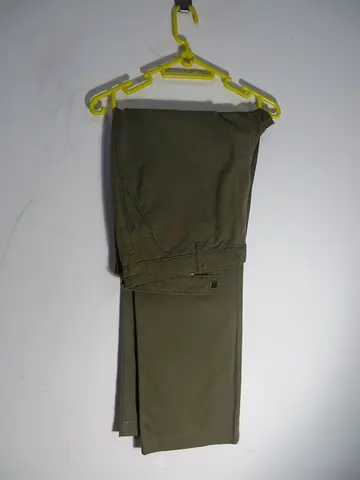 mens trousers size 38 olive green