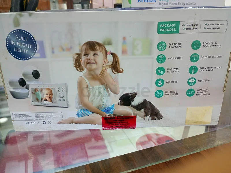 تأكد من سلامة طفلك مع جهاز مراقبة الفيديو Babysense V43!63228836704259111
