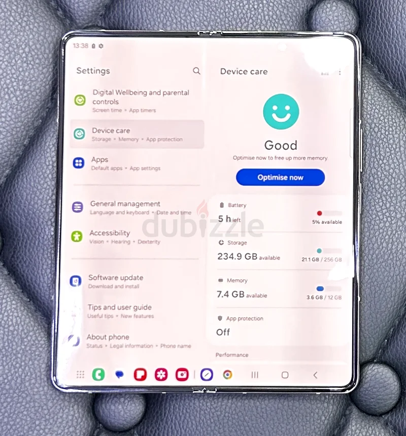 سامسونج زد فولد 4، 256 جيجابايت، شريحتي اتصال63214901537922114