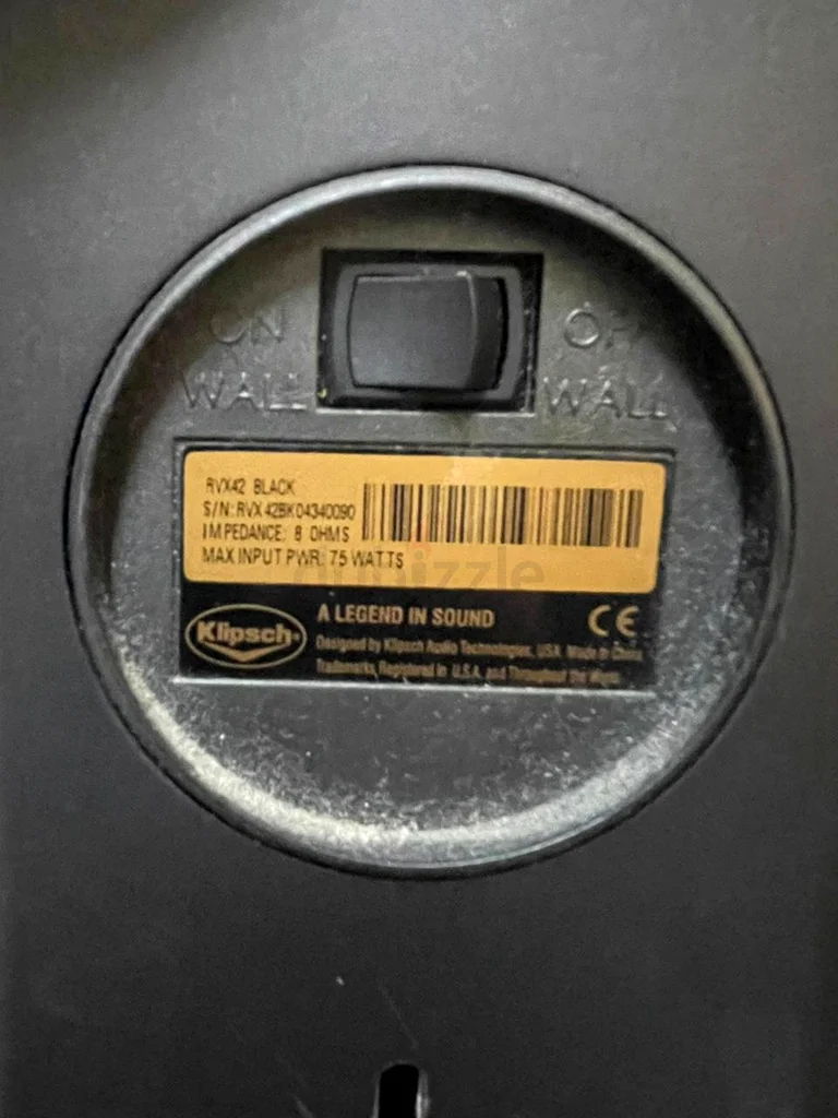 مكبرات صوت KLIPSCH RVX42 مزدوجة القناة، للتركيب على الحائط63261838148483113