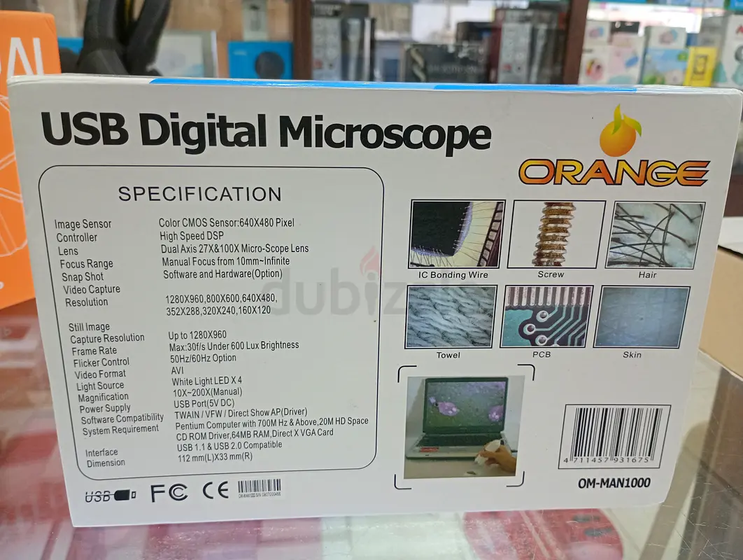 Orange USB digital microscope63234126297729111