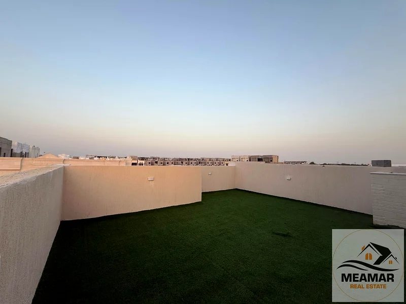 🏡 A golden opportunity to own a villa in Al Helio 2 - Ajman | 2 floors + roof | 5 rooms | For a price of 1,300,000 dirhams, including registration an63908788169475111