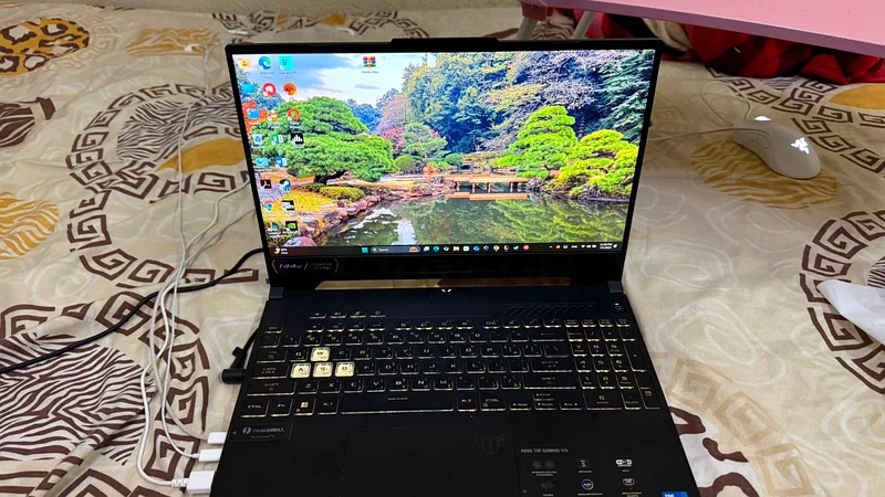 Gaming Laptop for Sale used only 6 months warranty available RTX305063255530647171111