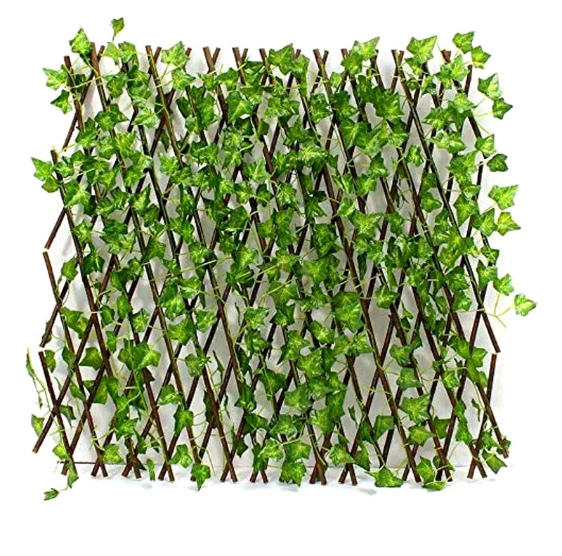 Lush Green Artificial Garden Fence Panels for a Stunning Outdoor Look63220321618819113
