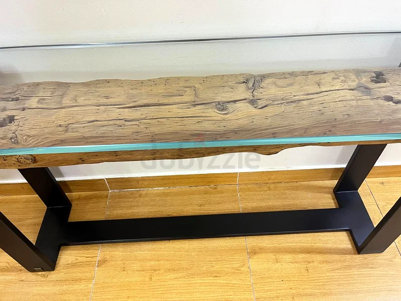 Marina Home Railway Wood Galeno Console63225745478914113