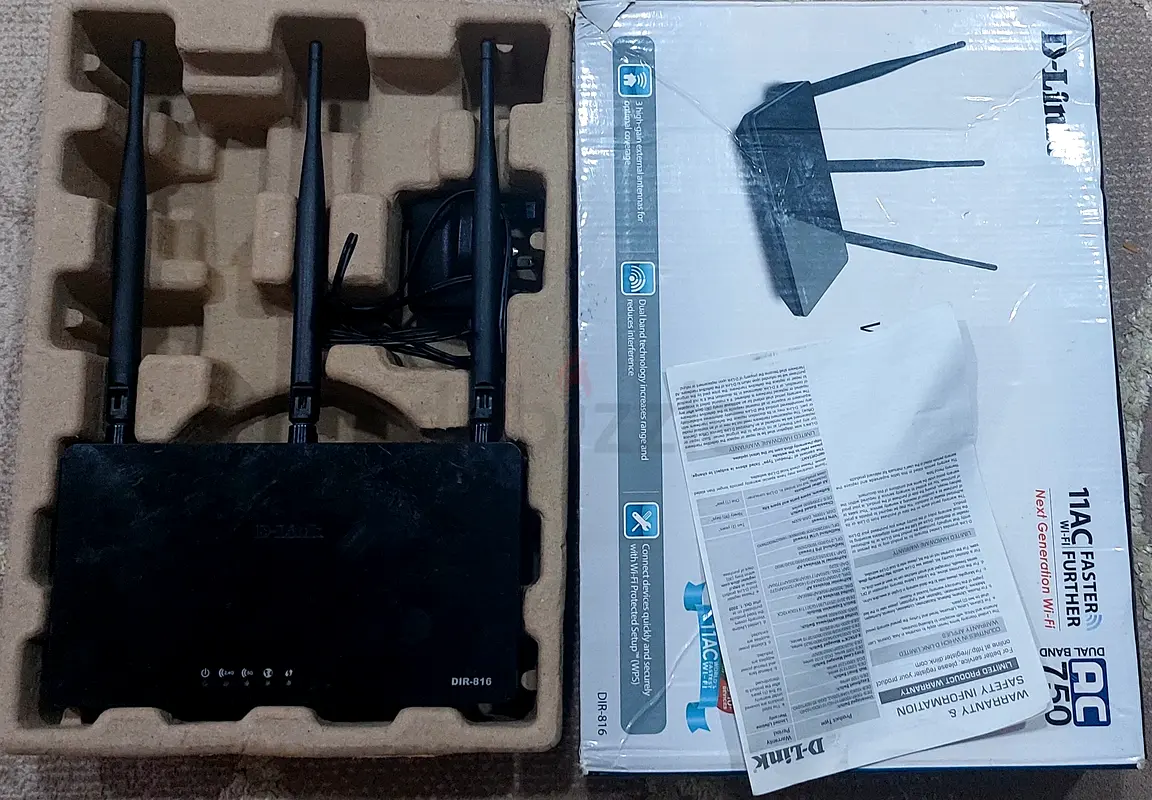 D-Link ,DIR-816, Wireless AC750 Dual Band Router63256070531201117