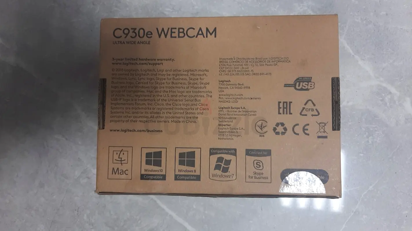 New Logitech Webcam C930e (960-000971) Black63256597240579111