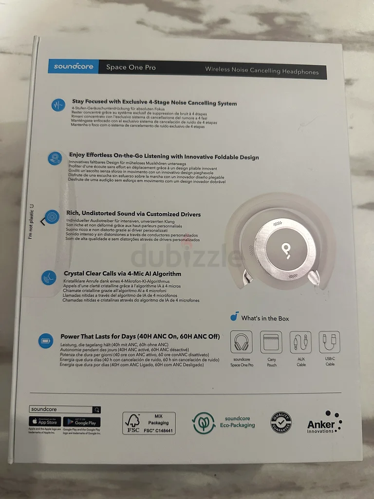 Experience Serenity with the 4-Stage Noise Cancelling System! - Original packaging - never opened!63222844186626112