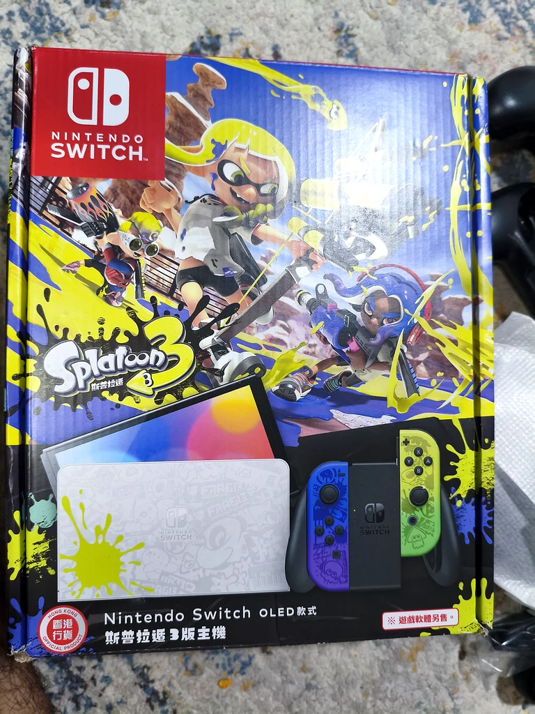 Nintendo Switch OLED - Hacked - Limited Edition63231197470850116
