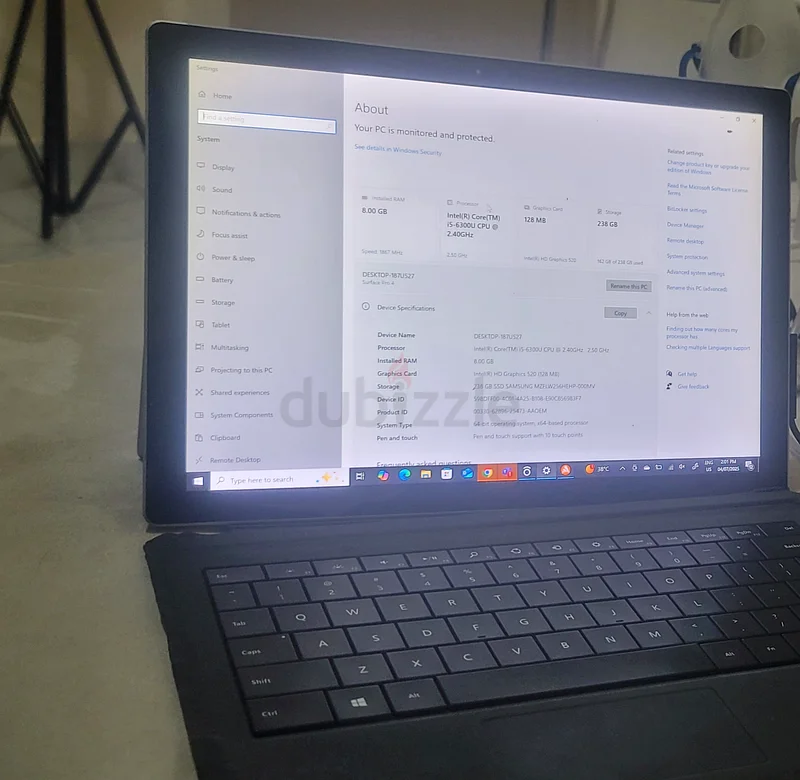 Microsoft Surface Pro 4 Laptop for daily office use!63257635954306112
