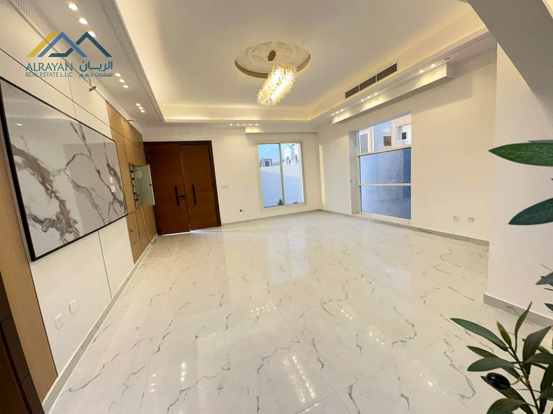 Luxurious corner villa for sale at a price including registration fees, excluding service fees, behind Azha Mall and Complex, freehold for all nationa63186737794561114