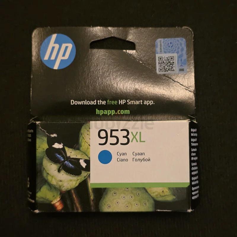 حبر طابعة HP 953XL أزرق سماوي وأحمر قرمزي63195634363521111