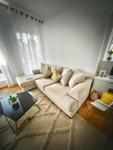The One Kingston Sectional LShape Sofa beige perfect Condition