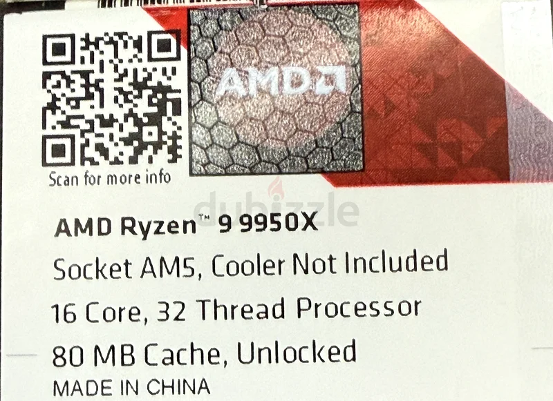 Power Up Your Setup with AMD Ryzen 9 9950x Series Processor!63166653331074112