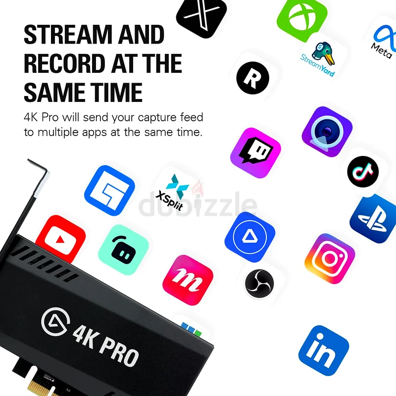 Elgato 4K Pro Internal Capture Card: 8K60 Passthrough/4K60 HDR10 with Ultra Low Latency on PS5, Xbox63175731147011114