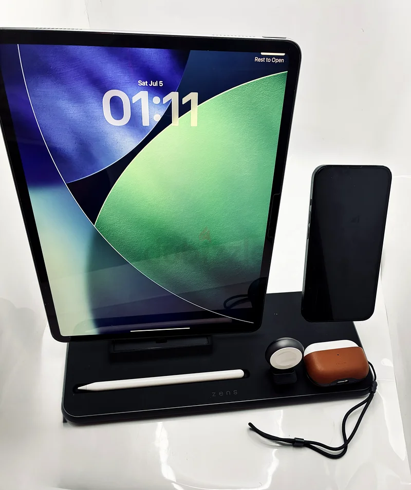 Zens 4-in-1 iPad + MagSafe Wireless Charger (Model: ZEDC21B/00)632228428967711122
