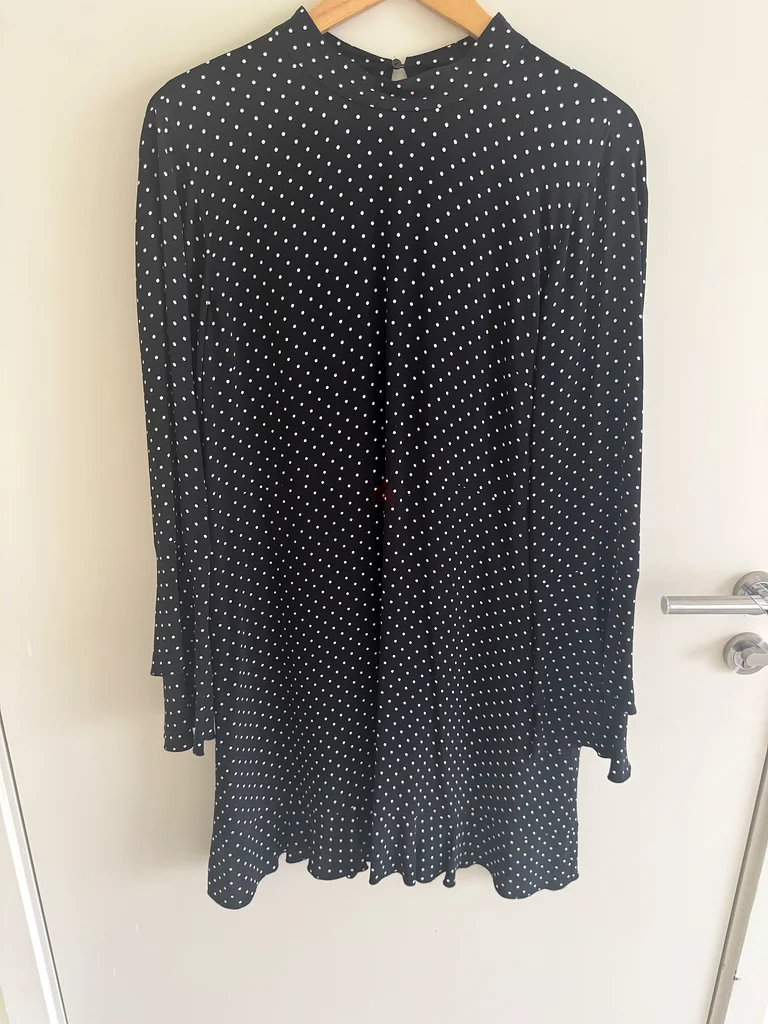 Zara polka dots dress632406362800651127
