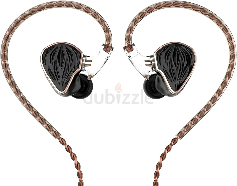 سماعات Hidizs MS3 داخل الأذن، سماعات أذن هجينة مدمجة، 2BA+1DD مع 3 مشغلات، وكابل قابل للفصل بقطر 0.78 مم ومقبس ثنائي الدبوس632223446714901126