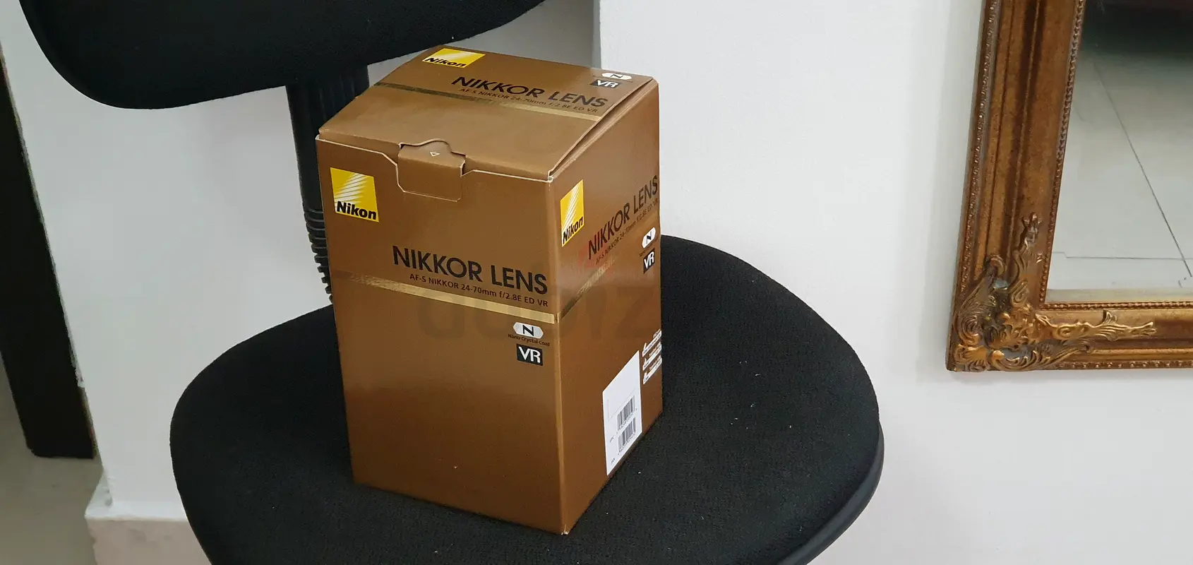 Objetivo Nikon nunca usado AF-S NIKKOR 24-70 mm f/2.8E ED VR
