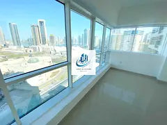 Spacious three bedroom only 75k with gym and good view for family Call Bilal