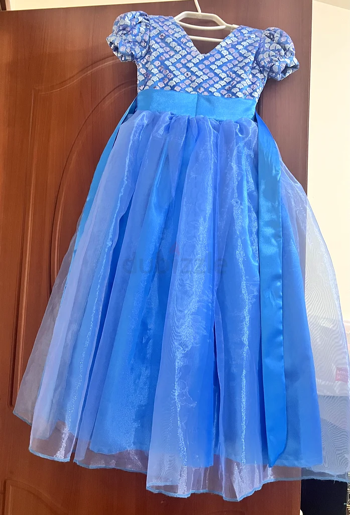 Enchanting Blue Princess Dress for Your Little One!63239079013763110