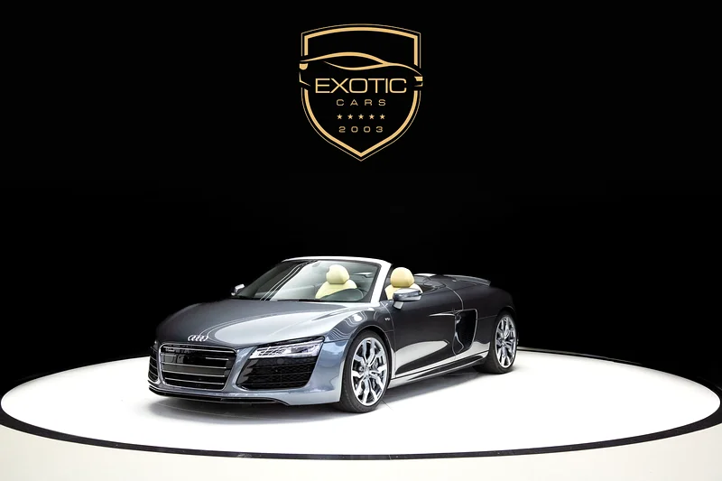 R8 V10 SPYDER - رمادي/بيج - متاح الضمان632253127968031110