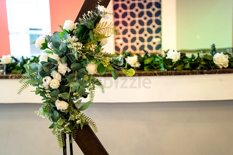 Wedding Arch for Sale - our own wedding arch. With flowers attached63220318959107112