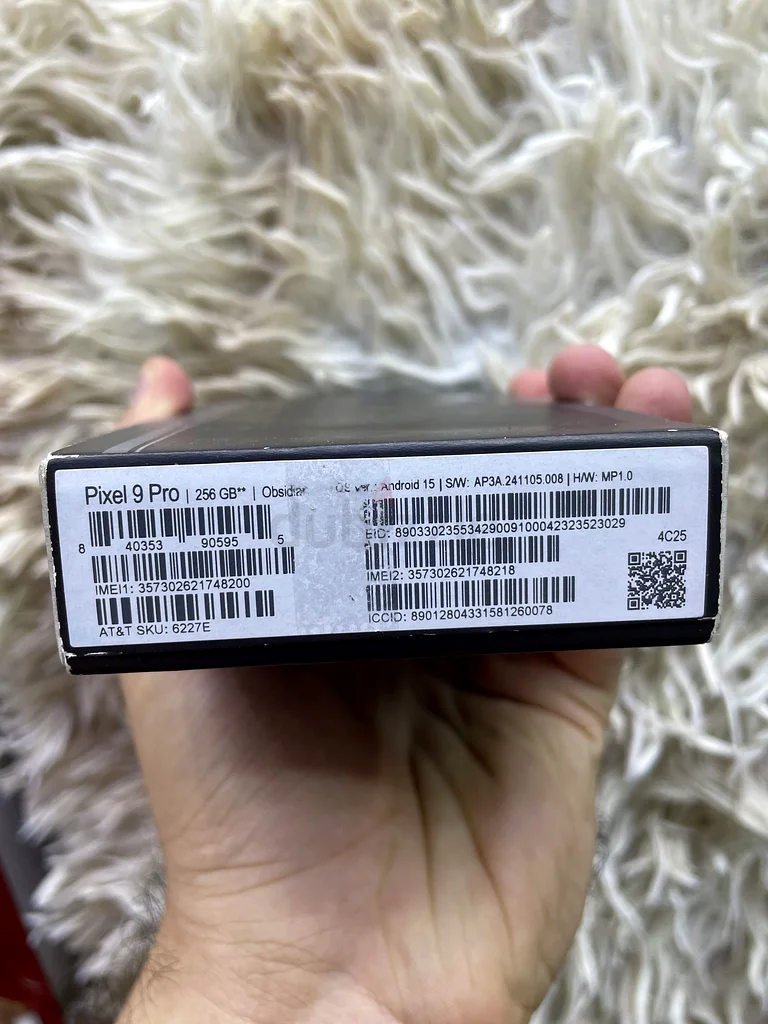 جوجل بيكسل 9 برو 256 جيجابايت63184230621699112